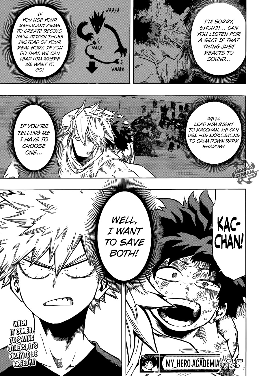 Boku no Hero Academia Chapter 79 20